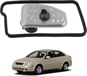 Transmission Filter Oil Pan Gasket Kit Compatible With 2000-2014 Chevy Epica Optra Orlando Daewoo Lacetti Leganza Daewoo Magnus Rezzo Suzuki Buick Excelle Replaces 0501-315-184 1019-222-018