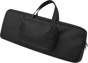 Travel Carrying Case for Logitech MX Keys S/Logitech MX Keys Advanced Wireless Illuminated Keyboard, Nylon Protective Storage Bag for MX Keys Keyboard, Black