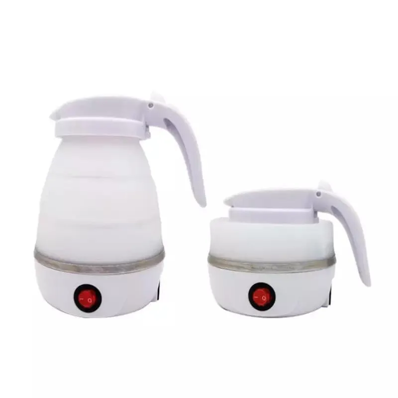 Travel Electric Kettle, Folding Water Boiler, Portable Silicone Household Electric Kettle