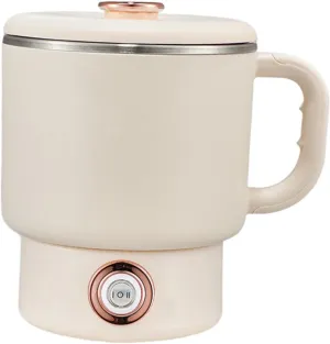 Travel Kettle Foldable 1000ml Hot Water Kettle Auto Cut Off Household Tea Kettle for Indoor Hotel Sports and Fitness Coffees