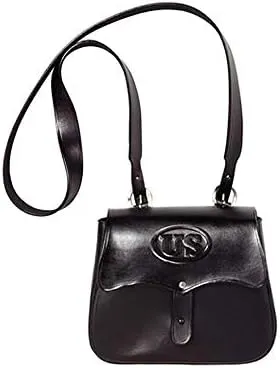Triple K 127 US Possibles Bag Black Leather