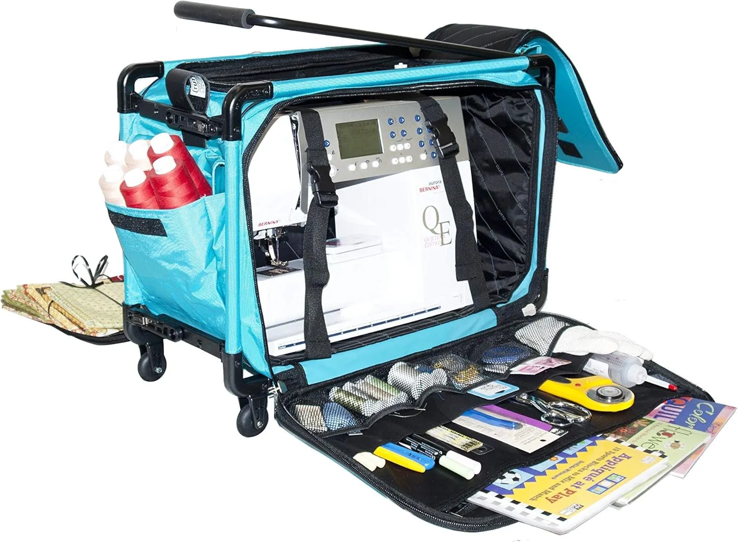 Tutto Machine On Wheels (Turquoise, 22-Inch)