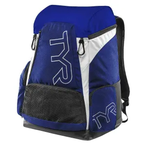 TYR Alliance 45L Backpack - Royal Blue/White