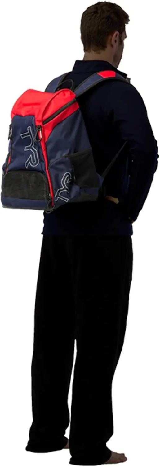 TYR Alliance Backpack, Black/Gold, 45 Liter