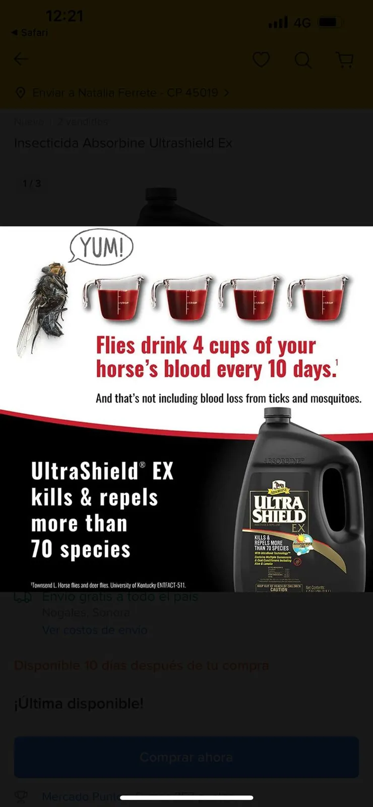 UltraShield® EX Insecticide & Repellent