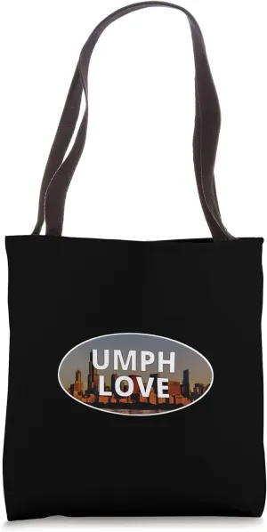 UMPH LOVE Rock Band Concert Chicago Skyline Tote Bag