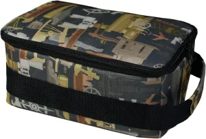 UNISTRENGH Fishing Reel Tackle Bag Outdoor Fishing Reel & Gear Case Water-Resistant Fishing Tackle Organizer Carry Storage Bags (Camouflage #2)
