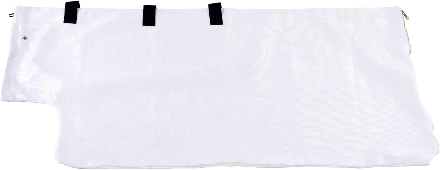 Universal Wood Chipper Shredder Mulcher Collection Discharge Bag Extra Large 24" Inch x 48" Inch Accessory For: GreatCircleUSA, Tazz & Earthquake (WOOD CHIPPER NOT INCLUDED)