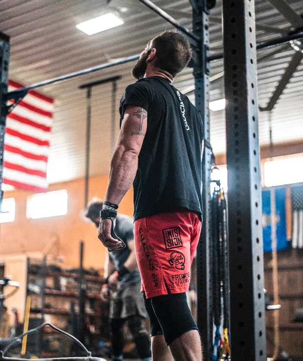 V2 Sponsor Shorts: Red
