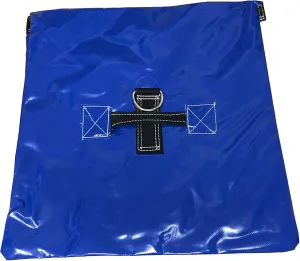 Vinyl Sand Bag, Support/Anchor for Inflatables, Bounce Houses and Tents (Blue, 6 Pack)