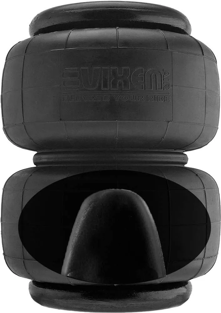Vixen Air 1/2" NPT Single Air Port Suspension Air Spring/Air Bag with Internal Bump Stop/Jounce Bumper VXD2600S