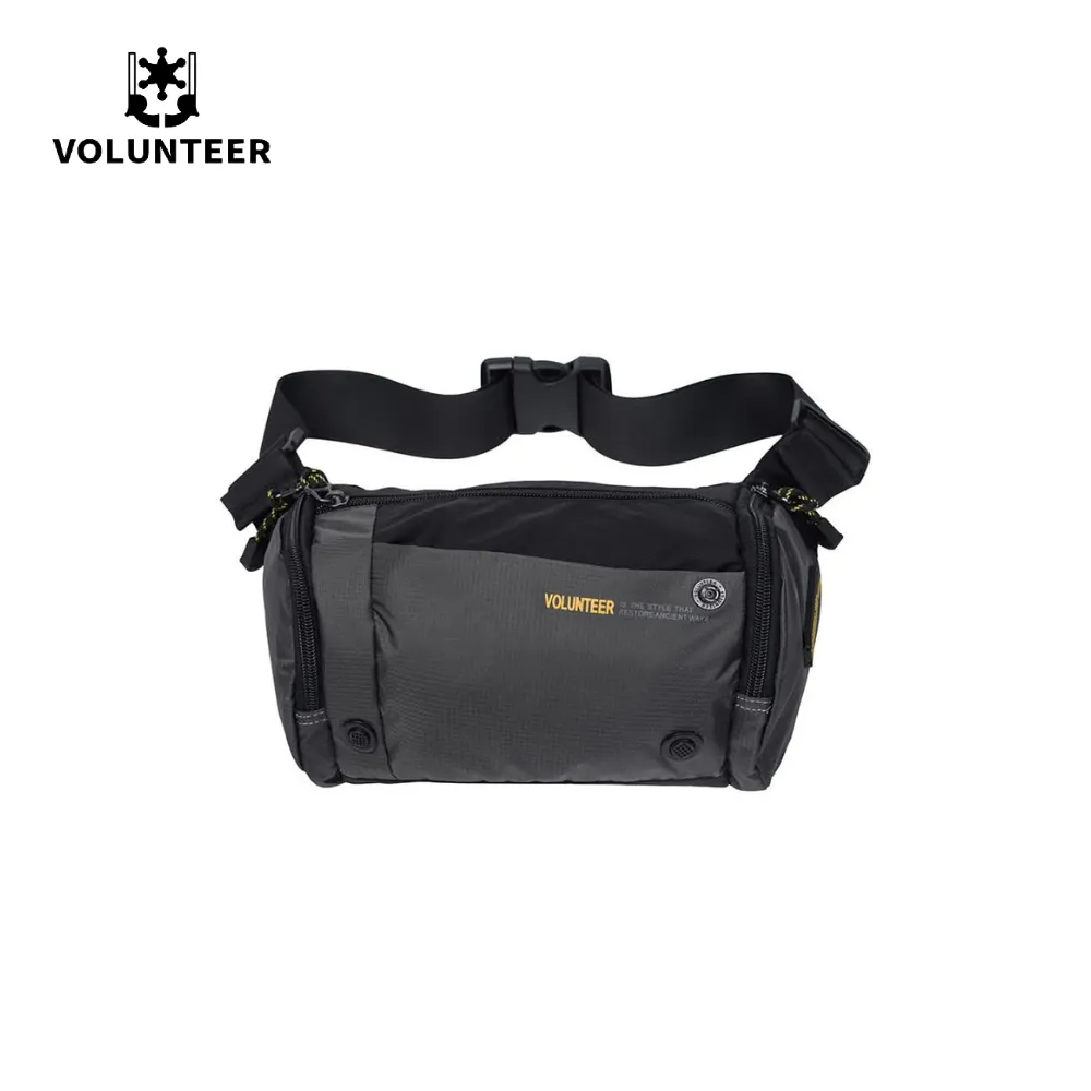 Volunteer Men’s Oxford Cloth Chest Bag – Lightweight Waist & Shoulder Sling Bag