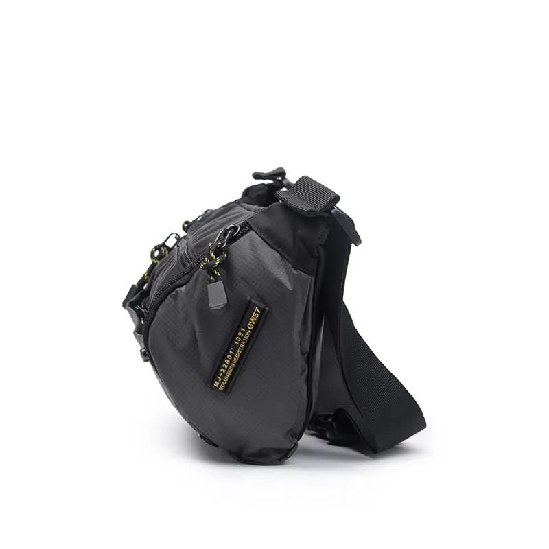 Volunteer Men’s Oxford Cloth Chest Bag – Lightweight Waist & Shoulder Sling Bag