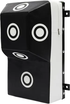 Wall Punching Bag, Black Wall Mount Uppercut Bag,Doorway Punching Bag,MMA Training Punching Target with Marking Points for Training Uppercuts Hooks Knees Elbows,90N Tear Resistance