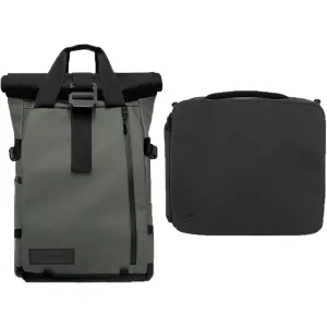 WANDRD PRVKE v3 31L Photo Bundle with Essential  Camera Cube (Wasatch Green)