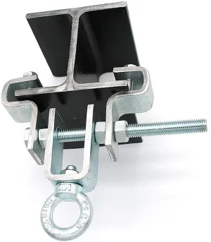 WANLIAN I-Beam Heavy Bag Hanger; Steel Clamp for Heavy Bag. Suitable for I-Beams with Bottom Width 2.5" 6.3cm7.5" 19cm; Can Withstand 450 Lbs