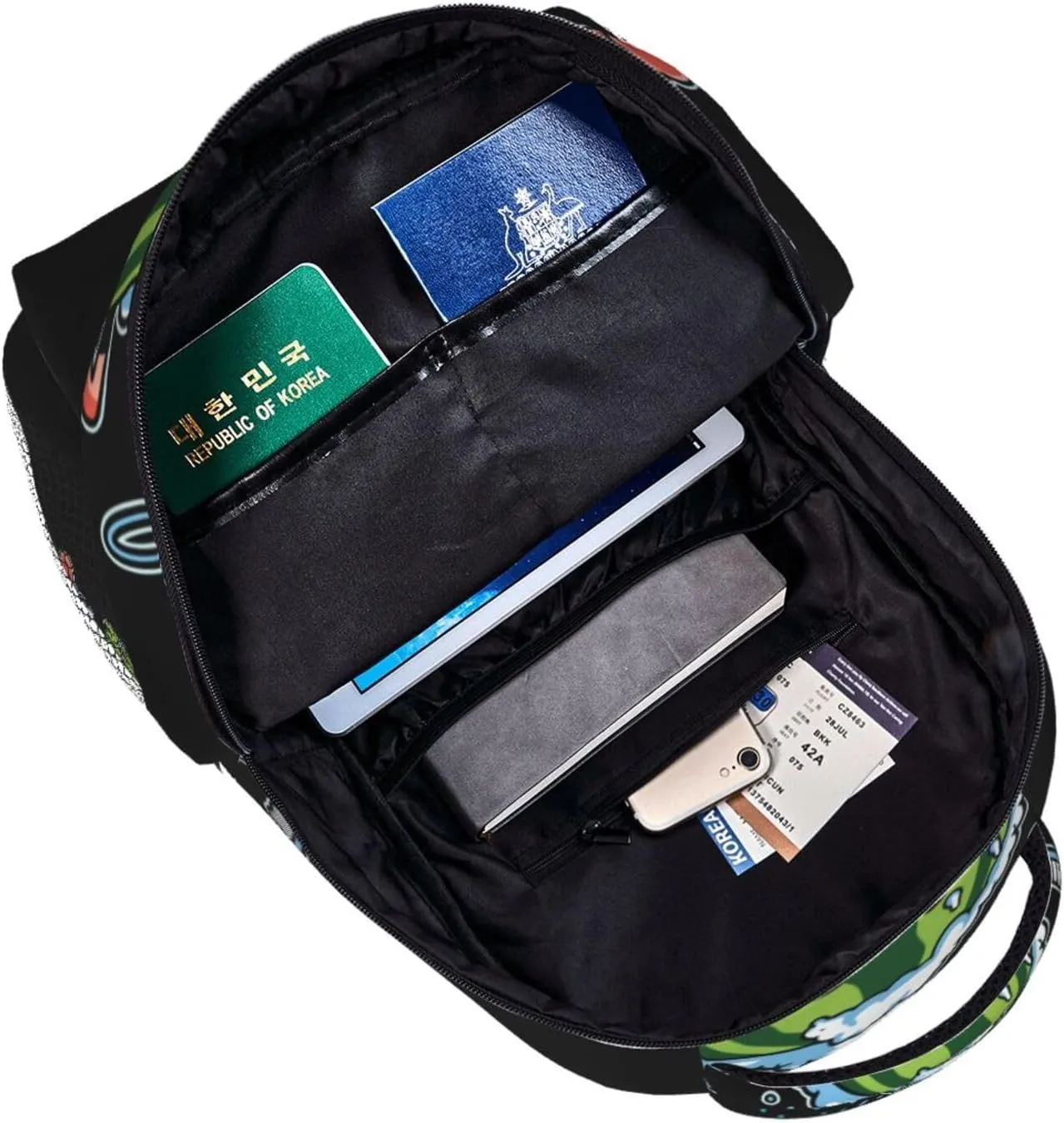 Watermelon Bath Backpack Lightweight Laptop Backpack Casual Daypack Travel Double Shoulder Bag For Women Men
