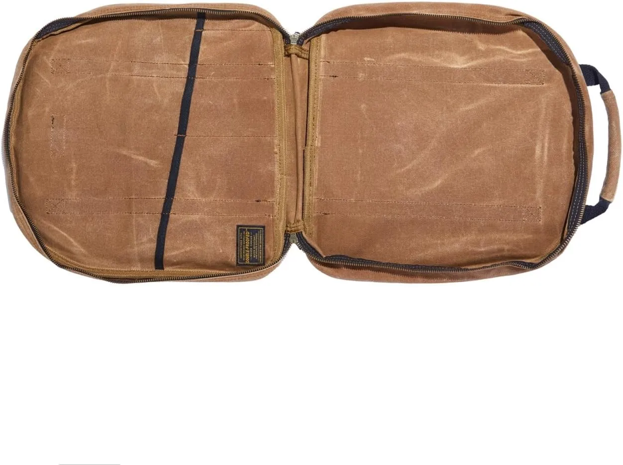 Waxed Canvas Cable Bag For Jumper Cables, EV Charging Cables, Tow Straps and More