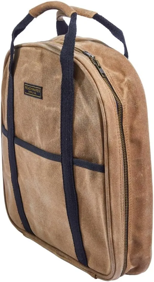 Waxed Canvas Cable Bag For Jumper Cables, EV Charging Cables, Tow Straps and More