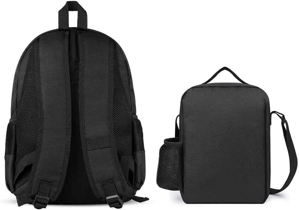 Weathered Scottish Lightweight Pocket Backpack Crossbody Lunch Bag Set Unisex