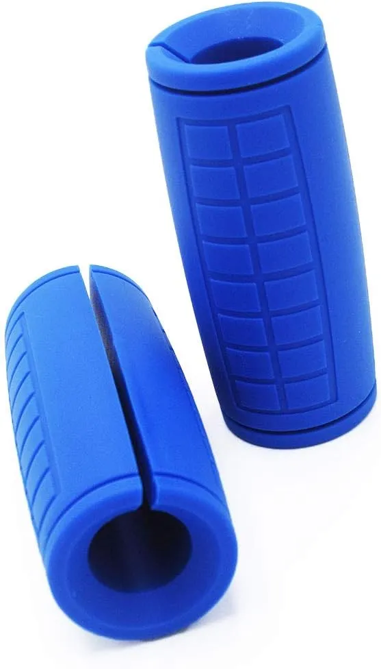 Weight Bar Grips Fit Standard Barbell, Dumbell Handles, Thick Bar Training Adapter For WeightLifting & Cable Attachments Fitness Training Rope Grips For Body Arm Forearm Builder Strength