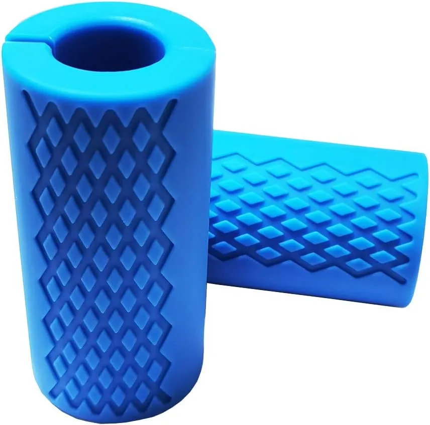 Weight Bar Grips Fit Standard Barbell, Dumbell Handles, Thick Bar Training Adapter for Weightlifting & Cable Attachments Fitness Training Rope Grips for Body Arm Forearm Builder Strength