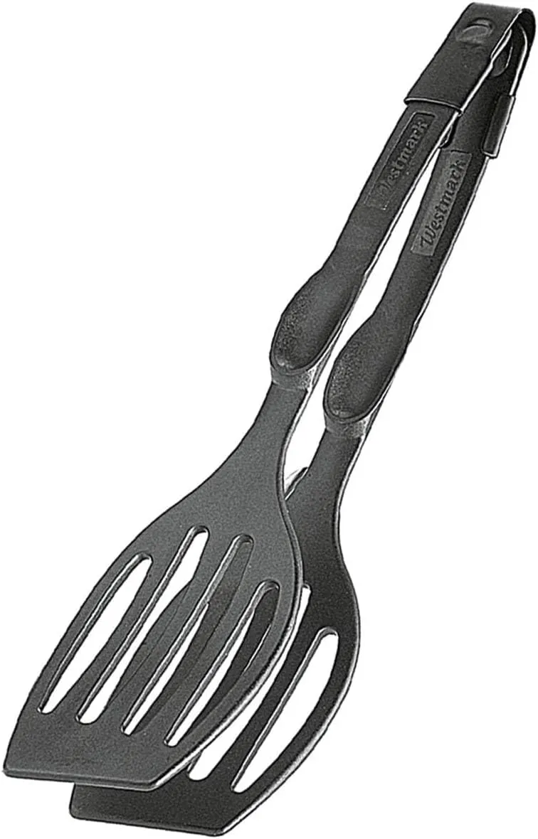 Westmark Double spatula, 11.4 x 0.8 x 2.8 inches, black