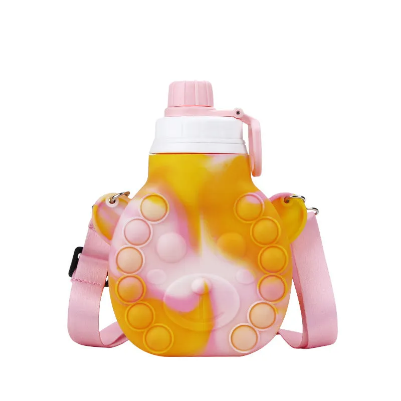 Wholesale Children's Decompression Cartoon Silicone Kettle JDC-KT-XueL001