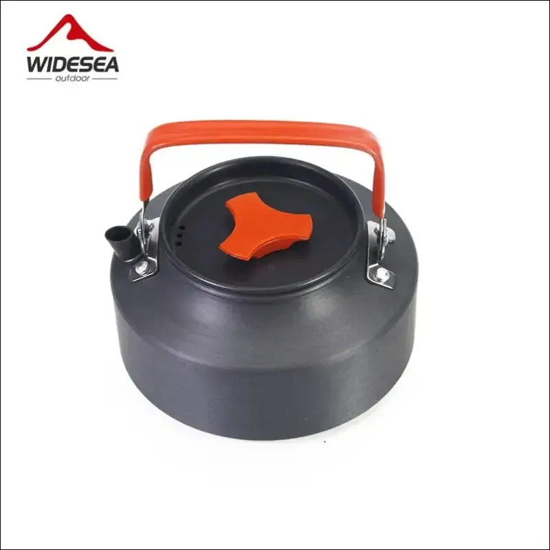 Widesea 1.1l camping water kettle - lightweight & portable outdoor coffee kettle