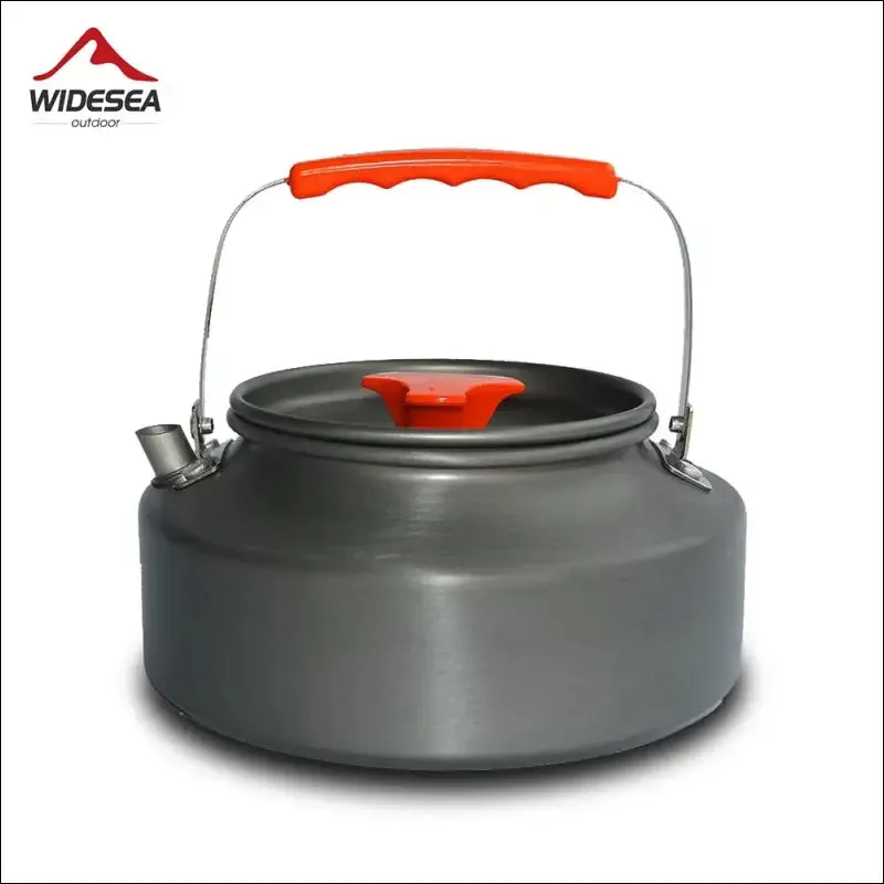 Widesea 1.1l camping water kettle - lightweight & portable outdoor coffee kettle