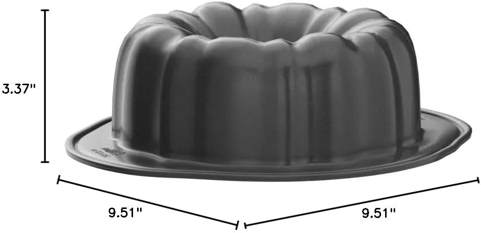 Wilton Perfect Results Premium Non-Stick 9.51-Inch Fluted Tube Pan