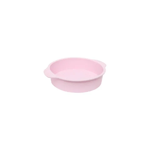 WILTSHIRE CAKE PAN-ROUND SILICONE PINK 230x60mm