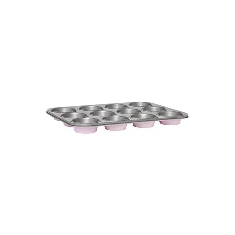 WILTSHIRE MUFFIN PAN-12 CUP TWO TONED NON-STICK