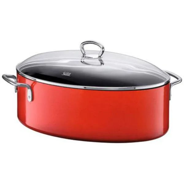Wmf Passion Energy Red Oval Induction Roasting Pan - 36.5cm