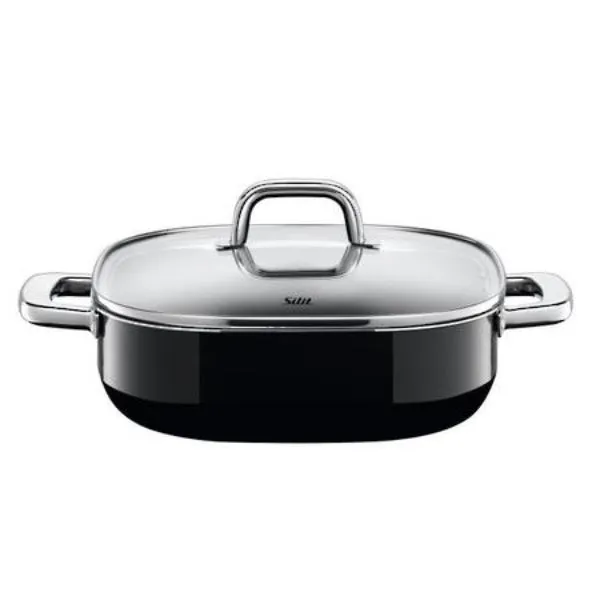 Wmf Quadro Silargan Roasting Pan Black - 26Cm