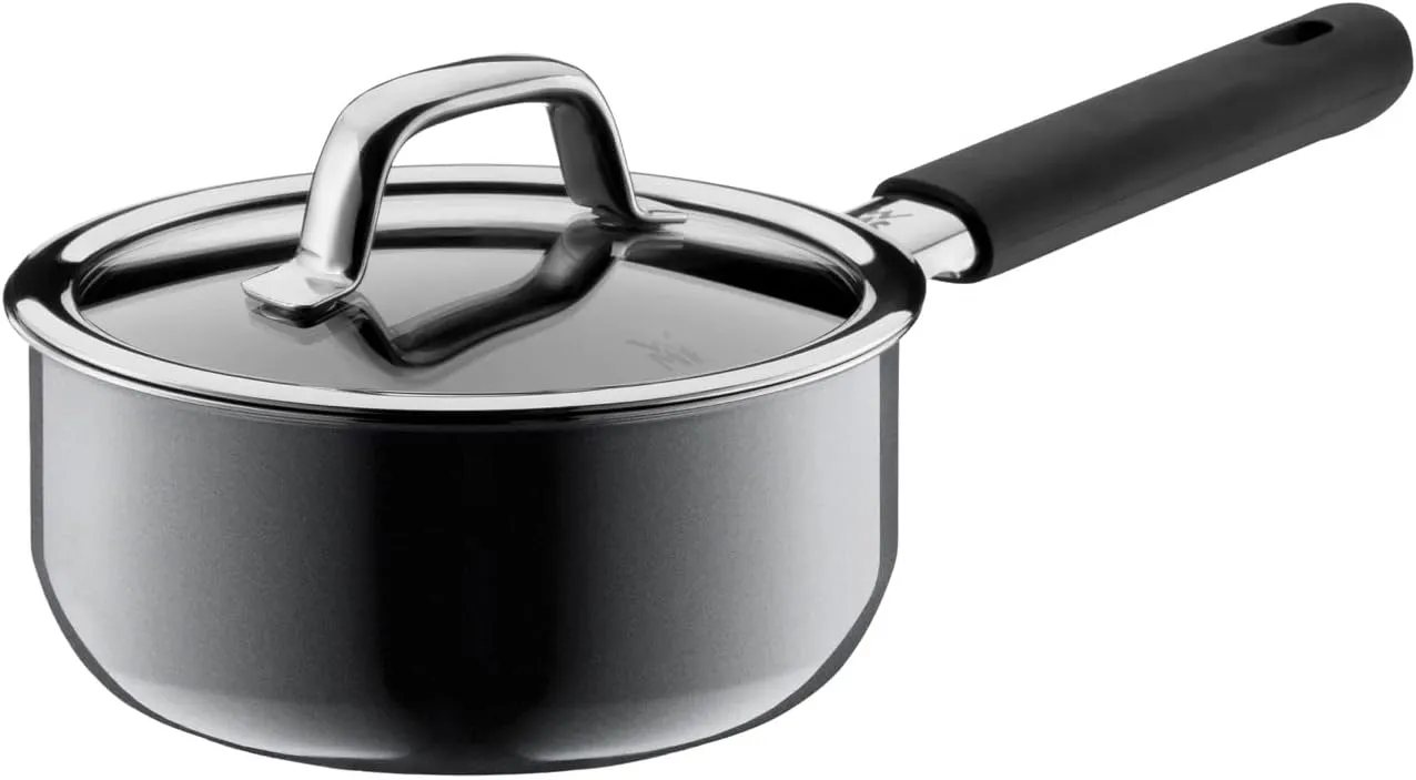 WMF W0515285290 Fusion Tech Sauce Pan, 6.3 inches (16 cm), PL (Platinum), Compatible with IH Gas Fire