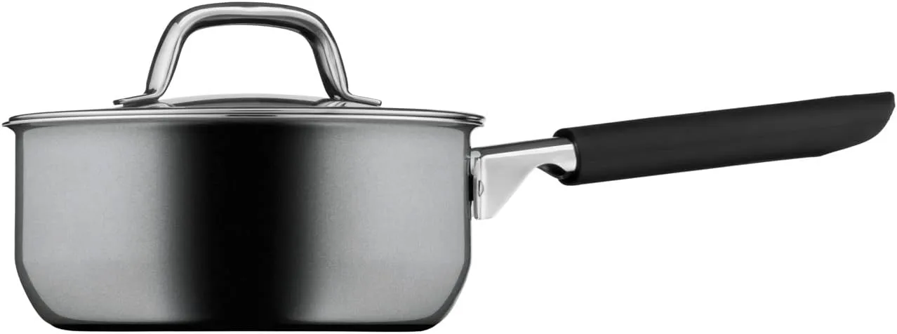 WMF W0515285290 Fusion Tech Sauce Pan, 6.3 inches (16 cm), PL (Platinum), Compatible with IH Gas Fire