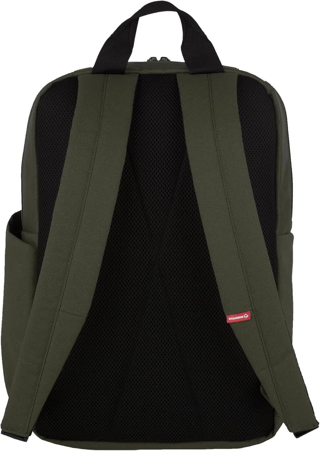 WOLVERINE Lightweight, Water Resistant Rugged Laptop Backpack for Travel or Work, Classic-Olive, 24L