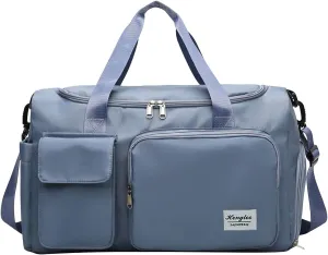 Womens Gym Bag with Shoes Compartment,28L Duffel Bag Men,Waterproof Gym Duffle Bag for Workout Travel Yoga Sports