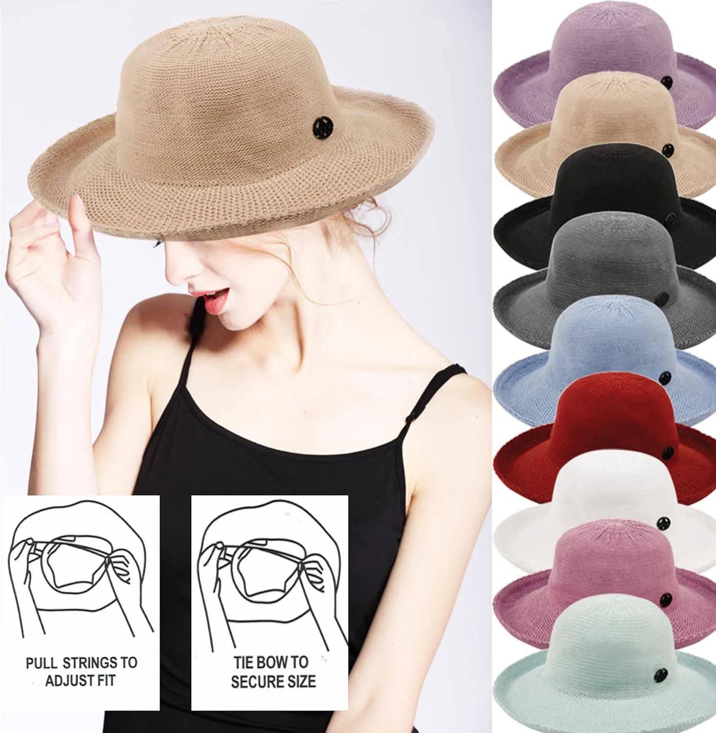 Women's Victoria Straw Hat cl2686