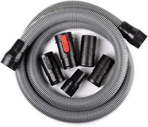 WORKSHOP Wet/Dry Vacs Shop Vacuum Accessories WS17823A Long Hose Attachment, 1-7/8-inch x 10-feet Heavy Duty Contractor Hose for Wet Dry Shop Vacuum Cleaners