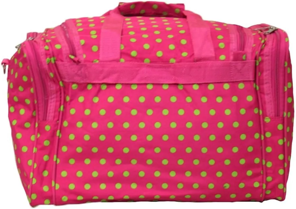 World Traveler Dots 22-inch Carry-on Duffle Bag with Adjustable Shoulder Strap
