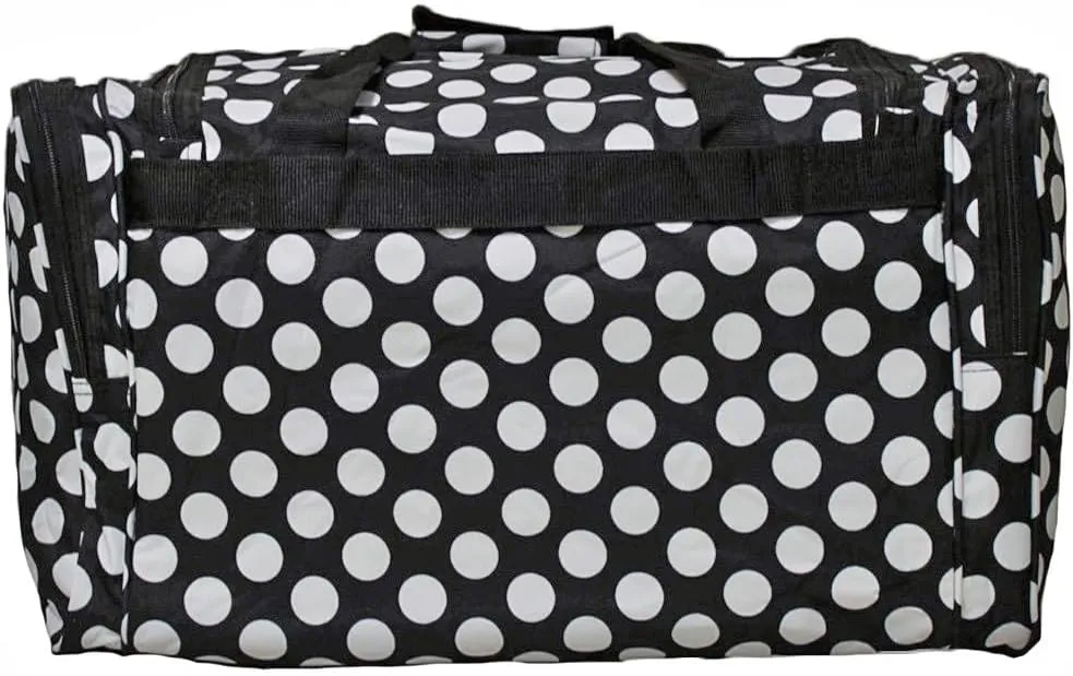 World Traveler Dots 22-inch Carry-on Duffle Bag with Adjustable Shoulder Strap