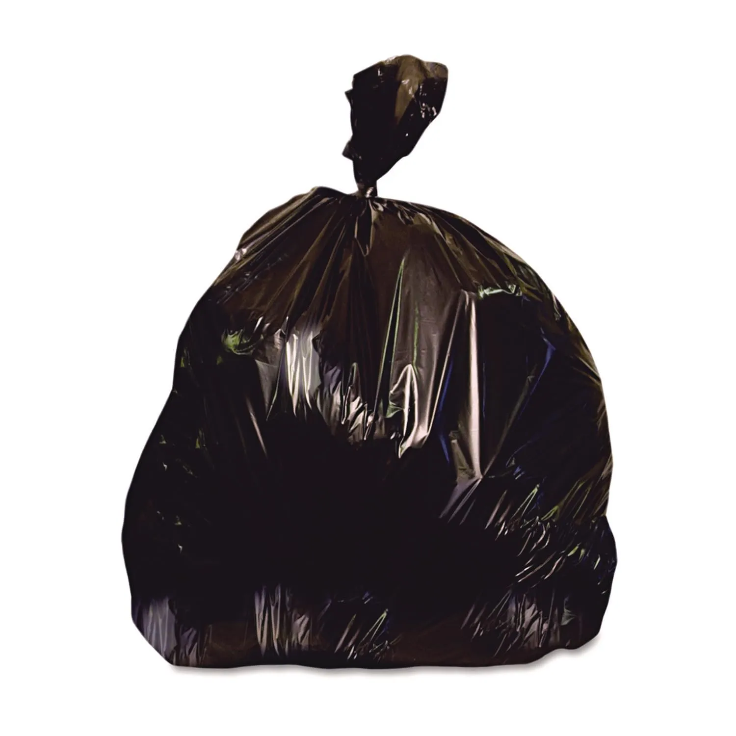 X-Liner by Heritage Bag, Economical Heavy Duty Can Liner 33"x39", Black, 1.5Mil, 100 pack