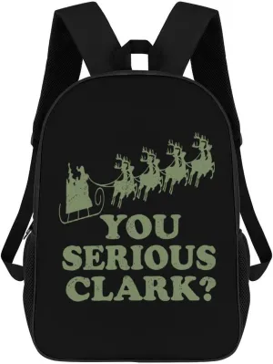 You Serious Clark Travel Backpack 17 in Laptop Bag Lightweight Daypack for Work Office