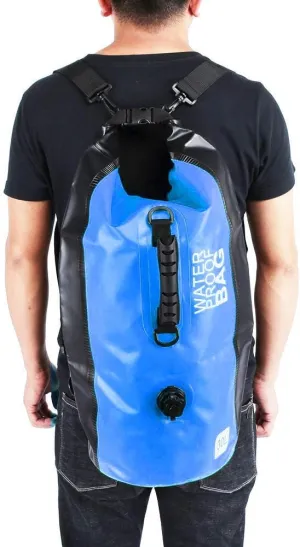 ZJchao Dry Bag, 30L Foldable Dry Bag Beach with Handle for Beach Drafting Rafting Storage (Blue)