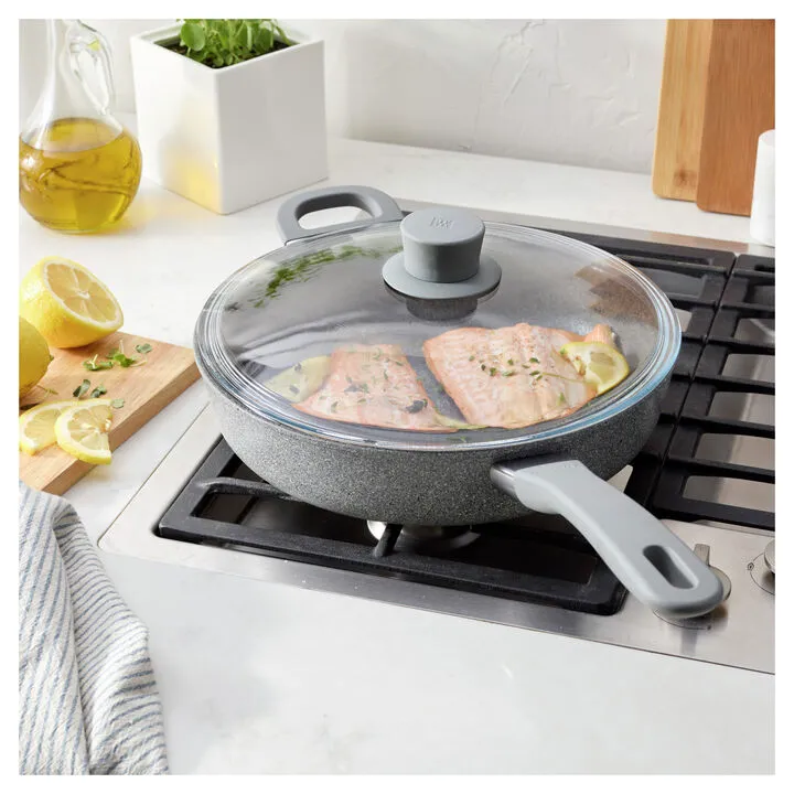 Zwilling J. A. Henckels - Parma Plus, Nonstick Sauté Pan With Lid And Helper Handle, 11"