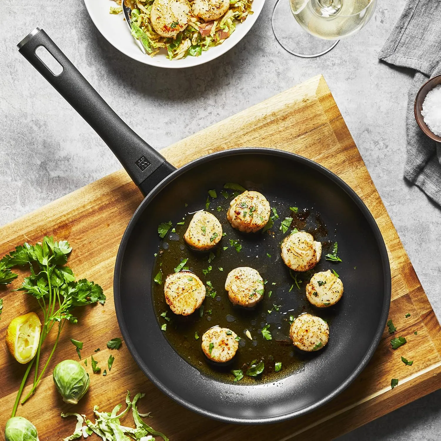 Zwilling JA Henckels 66299-286 Madura Aluminum Fry Pan, 11", Black